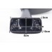 Toyota Hilux RN55 60 FJ60 81- Side Mirror with Glass | OE Part Number : L 87940-69015 / R 87910-69015